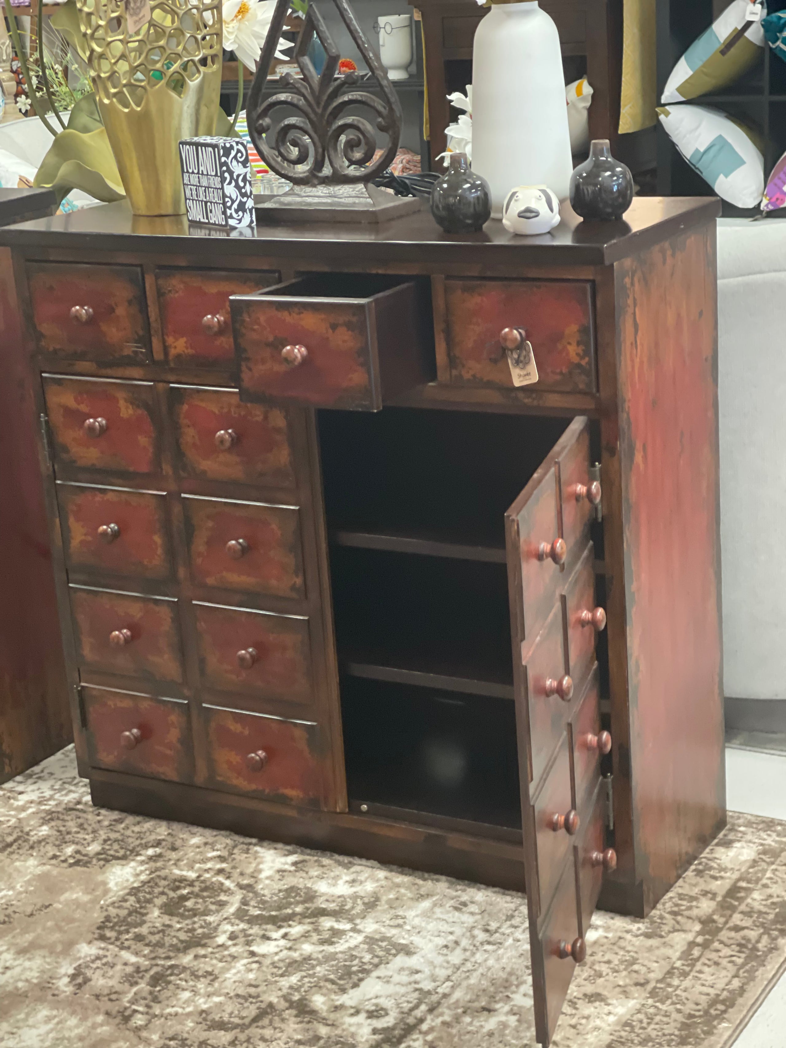 Apothecary cabinet pottery barn discount